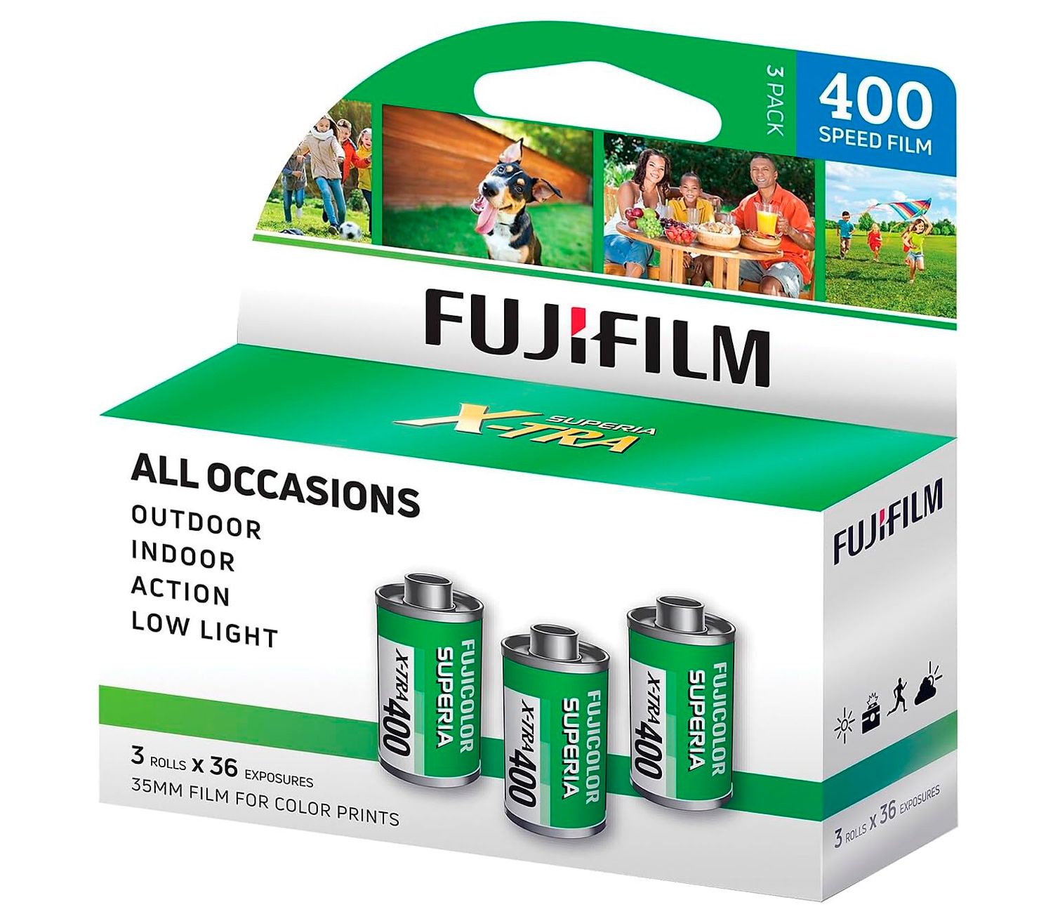 Fujifilm Color Negative Film 400 (135/36) — 3-Pack