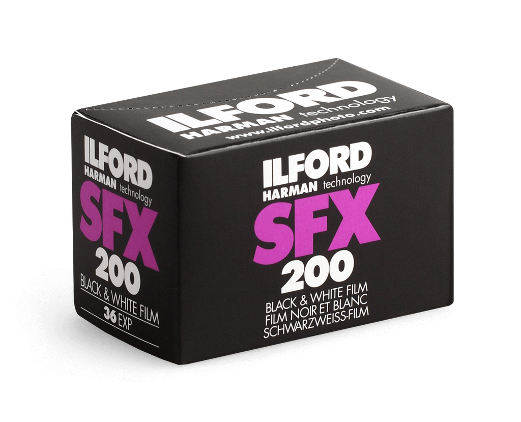 Ilford SFX 200 Near-Infrared Black & White Film (135/36)