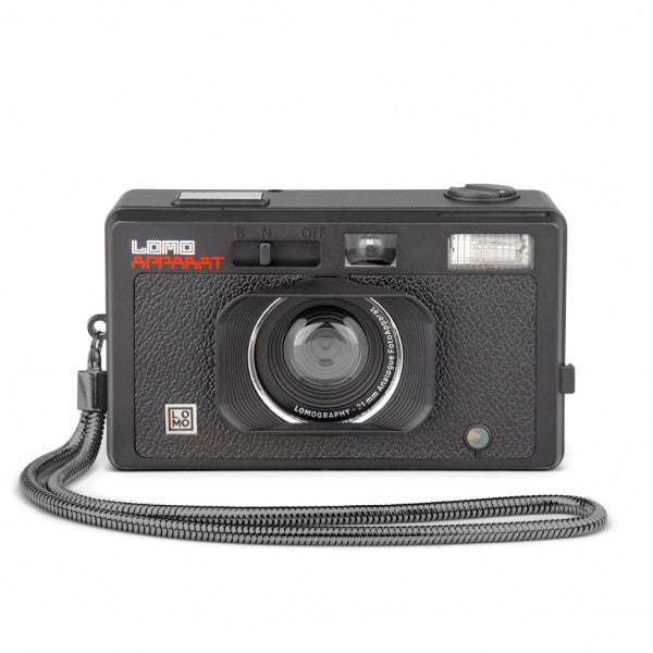LomoApparat Black 35mm Film Camera (New)