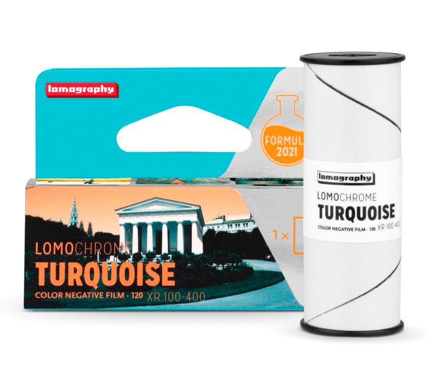 Lomography LomoChrome Turquoise 100–400 Color Negative Film (120)